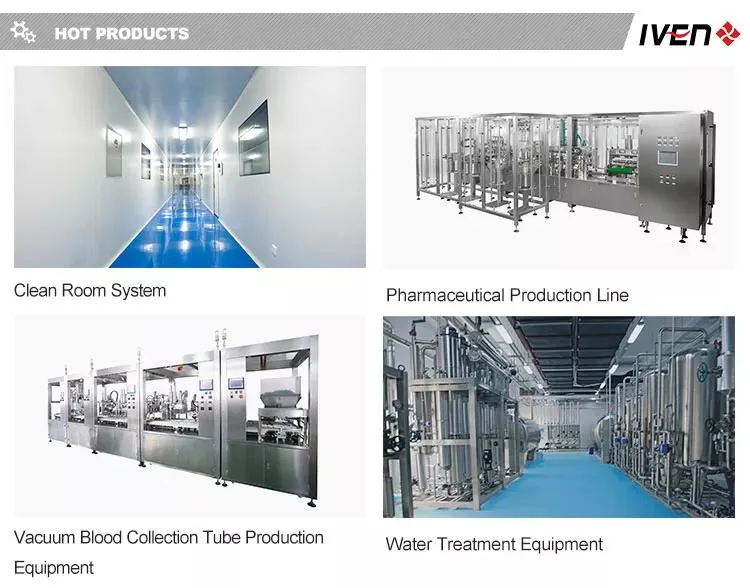 Pharmaceutical Small Vial Washing Filling Capping Sealing and Packing Machine Production Line