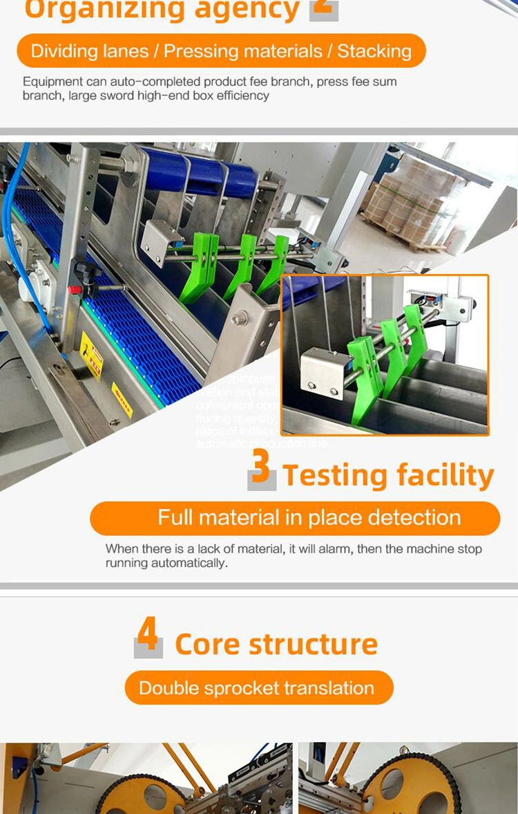 Fully Automatic Grab Type Carton Box Low Price Packing Machine Case Packer for Glass Bottles